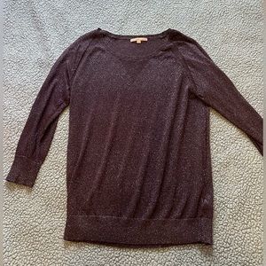 Gap, Women’s Large, Black Sparkle Top